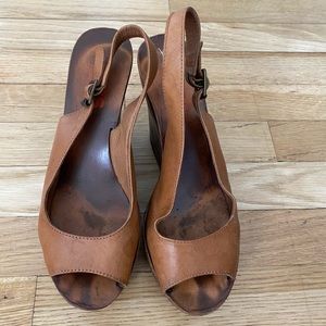 KORS by Michael KORS sling back wedges